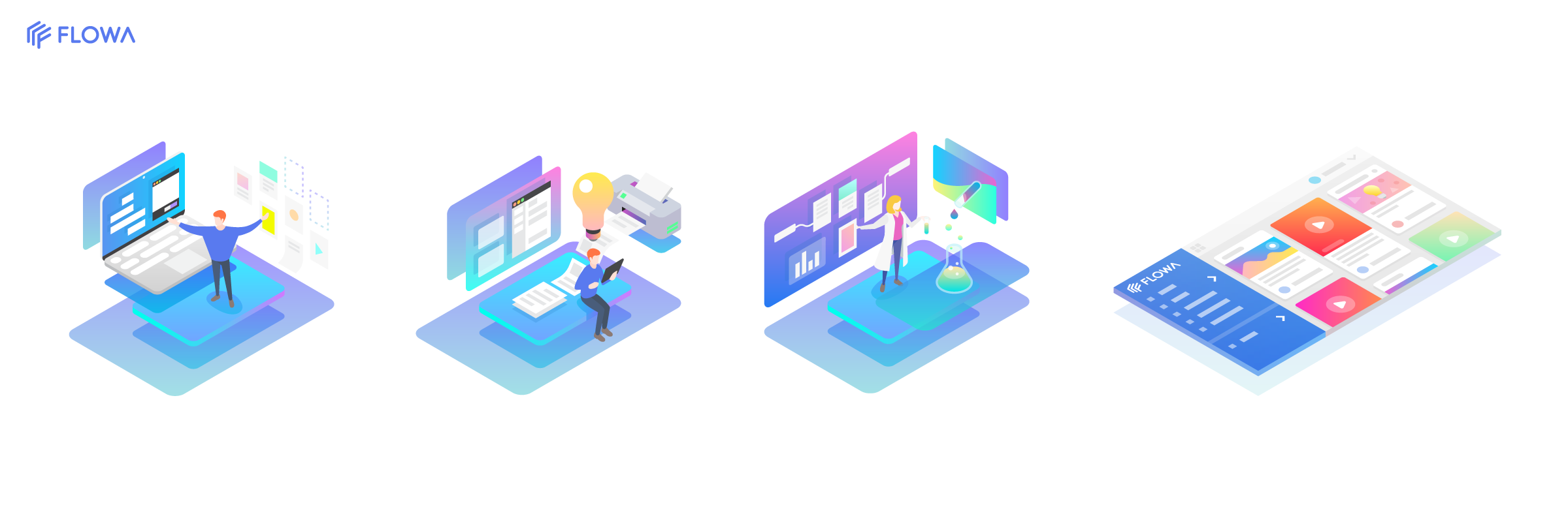 isometric illustration